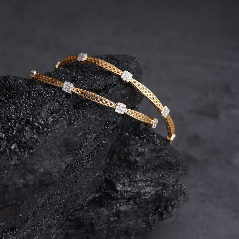 Tinklets Mosaic Diamond Bangle