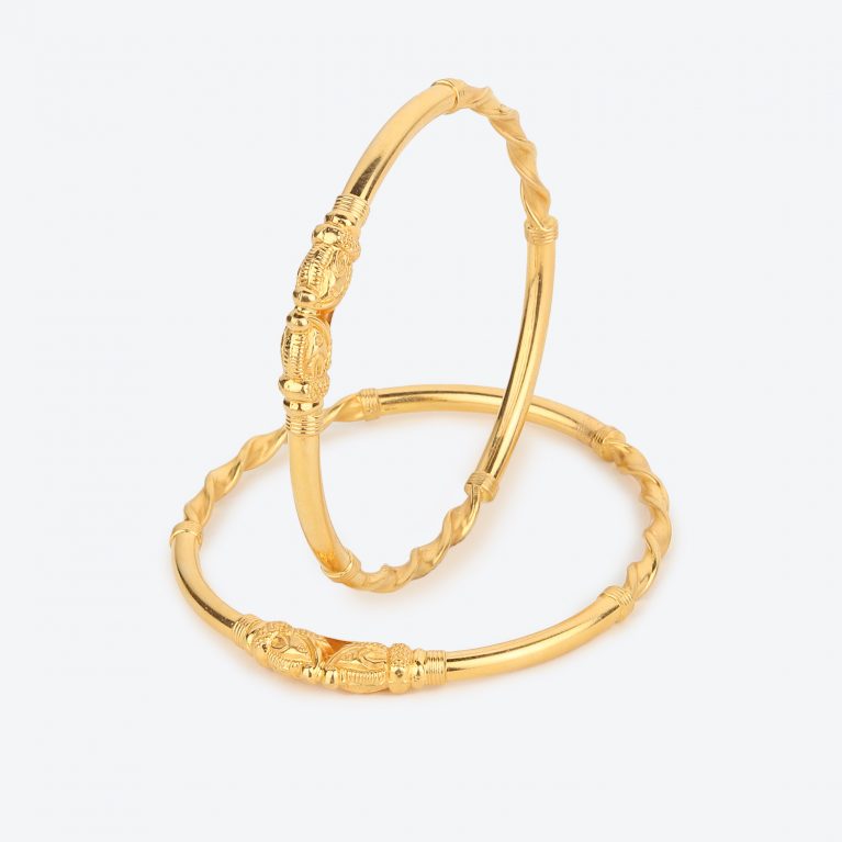 Gold Bangle-14