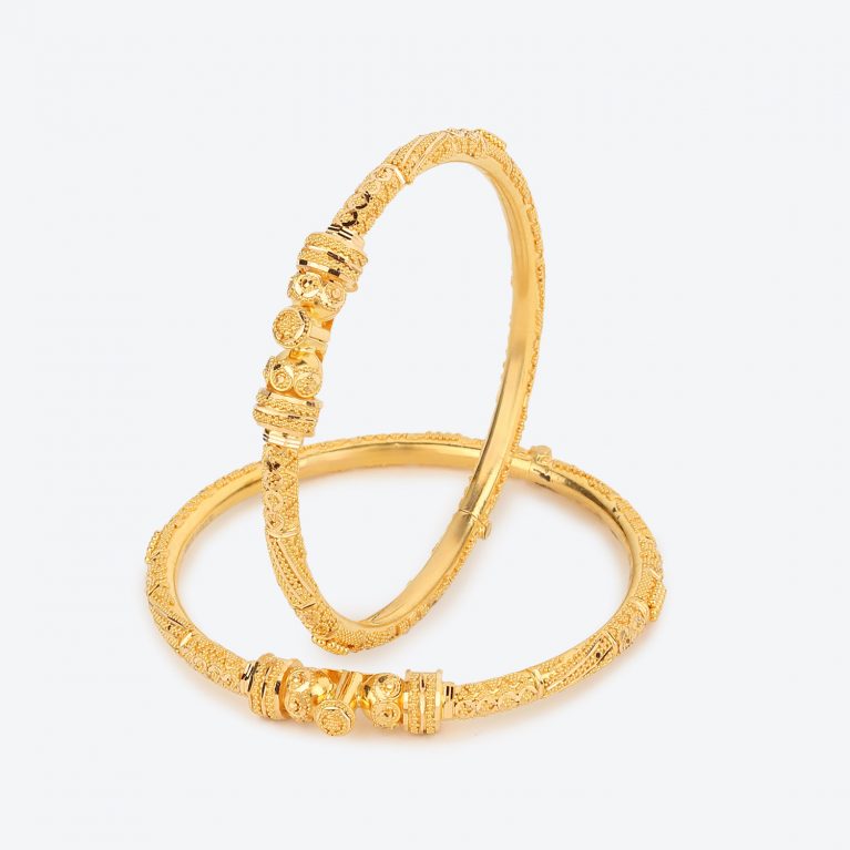 Gold Bangle-18
