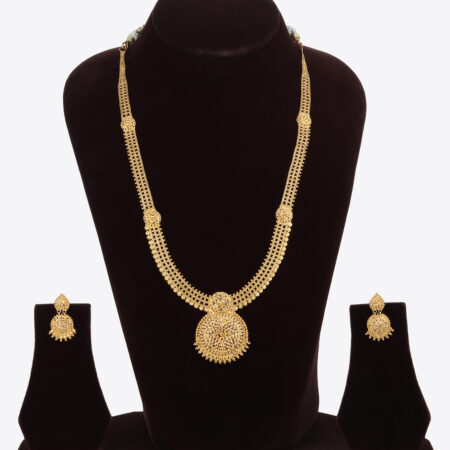 Tejprabha Gold Necklace Set